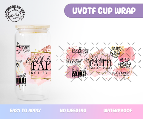 Faith Affirmations UVDTF Cup Wrap