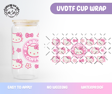 Star Kitty UVDTF Cup Wrap